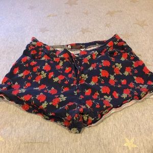 Flowered shorts